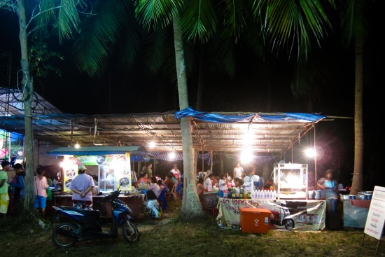 Thai Temple Fair Food Stall