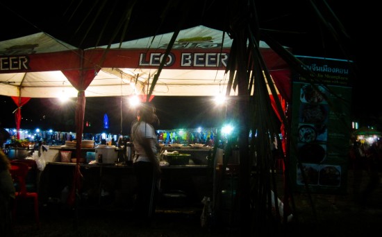 Thai Temple Fair Food Stall