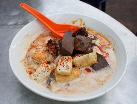 Curry mee in Penang, Malaysia