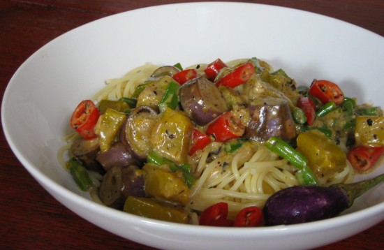 Green Curry Pasta