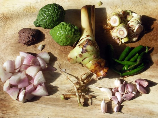 Green Curry Ingredients