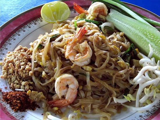 Pad Thai Goong (Pad Thai with Shrimp)