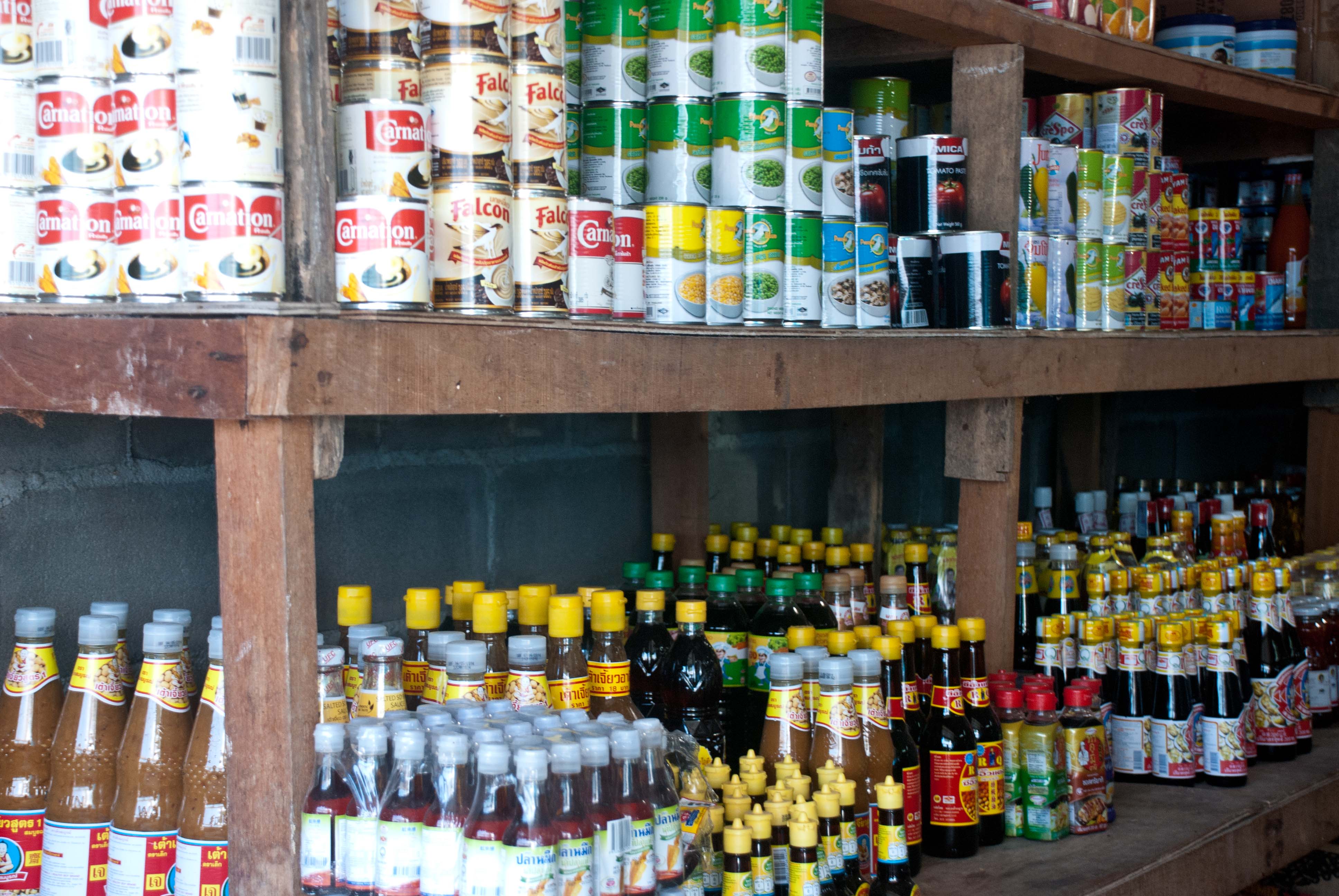 Morning Visit to a Thai Food Market Spices & Sauces (Part 4) » Temple
