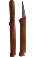 Carving Knife in Wood Sheath