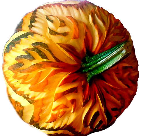 Pumpkin Carving by Chef Carl Jones
