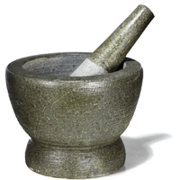 Extra-large Mortar and Pestle 8"