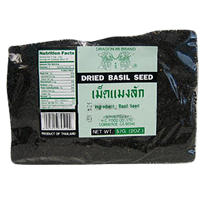 Dried Basil Seeds