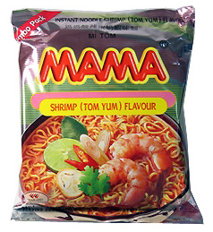 Mama Noodles Shrimp Tom Yum Instant Cup of Noodles w/ Delicious