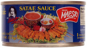 Satay Sauce, Mae Sri brand
