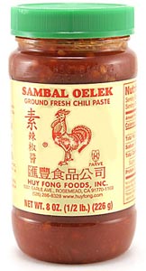 Sambel Oelek Ground Chili Sauce, Huy Fong
