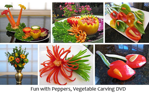 Carved Peppers