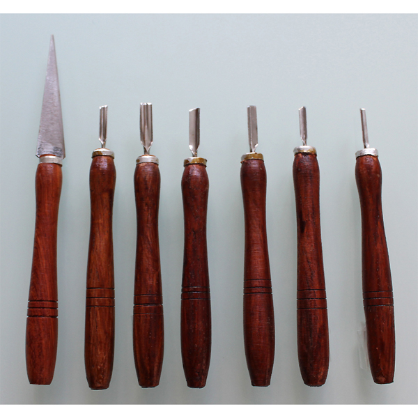 Soap carving tools set