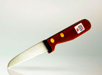 Fruit Knife, Kom-Kom (Wood)