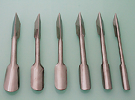 Set of 6 U & V Garnishing Tools