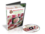 Watermelon Flowers Carving DVD, Using Corrugated U-Cutters