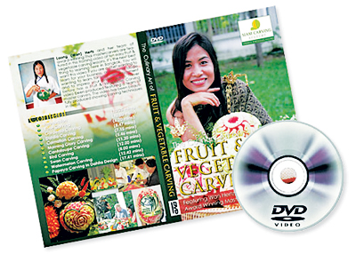 Thai Master Carvers Fruit & Vegetable Carving Lessons DVD