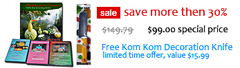 Free Kom Kom Deocration Knife