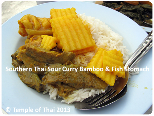 Thai Sour Curry with Bamboo