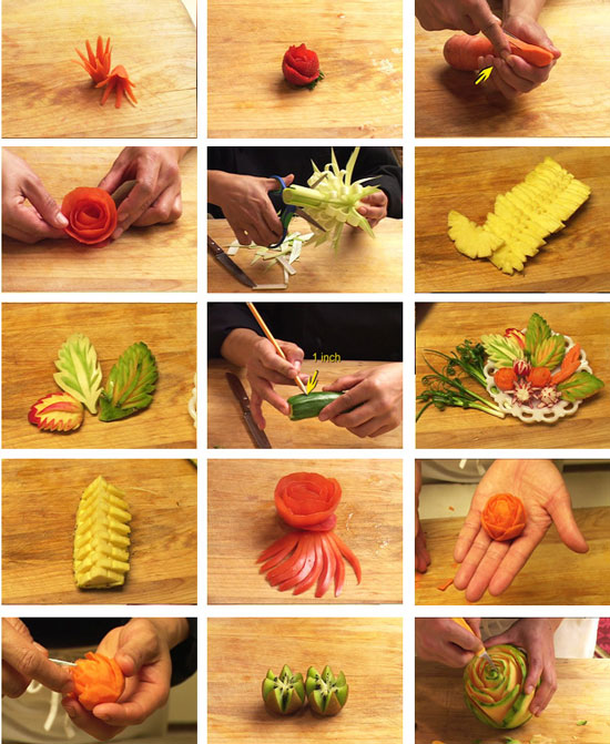 How To Fruit Carving DVD