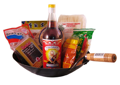 Pad Thai Ingredients Kit with Wok