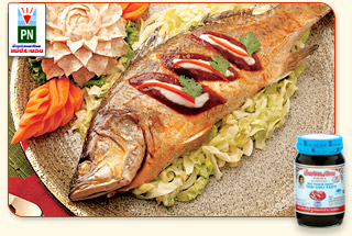Steamed Sea Bass with Thai Chili Paste