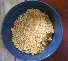 Pulverized Peanuts for Satay Sauce
