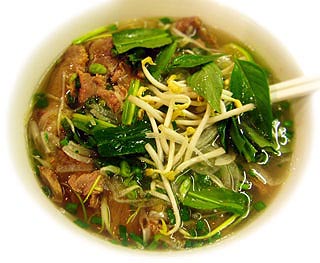 Pho Bo - Vietnamese beef noodle soup
