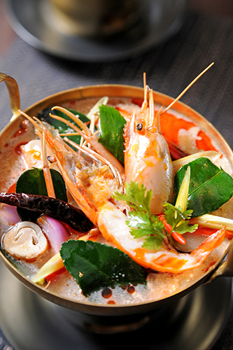 Tom Yum Goong - Thai Hot & Sour Shrimp Soup