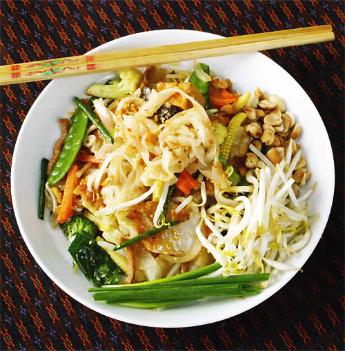 Vegetarian Pad Thai Noodles
