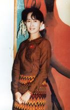 Aung San Suu Kyi: democratically elected leader of Burma