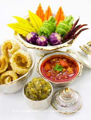Traditional Northern Thai Lanna Food