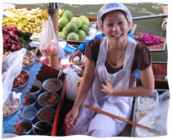 Thai Cooking at The Floating Market