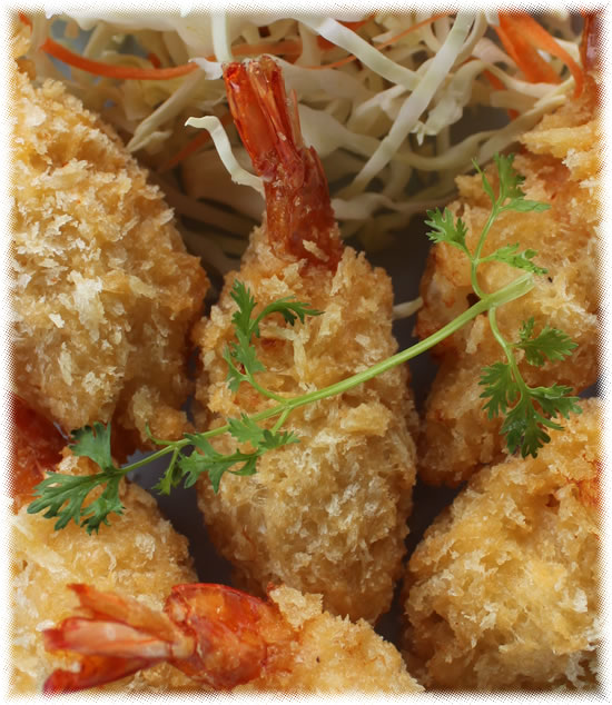 Delicious Prawn Tempura