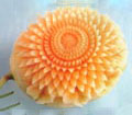 Canteloupe carving