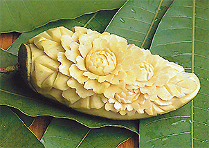 Green Mango Carving