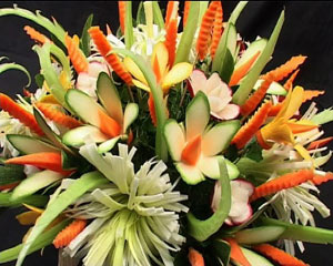 Vegetable Garnishing Bouquet