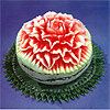 Watermelon Carving Flower