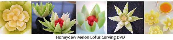 Honeydew Melon Carving