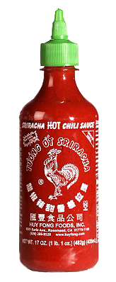 Sriracha Sauce Huy Fong (Case, 12x17oz.)