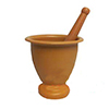 Plastic Mortar and Pestle 7"