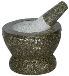 Small Granite Mortar & Pestle