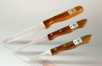 Kiwi Kom-Kom Vegetable & Fruit Carving Knives, Set A