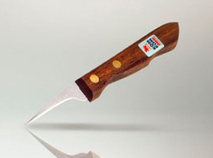 Vegetable & Fruit Carving Knife Bird's Beak, Kom-Kom (Wood)