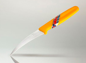 Fruit Seeding Knife Kom-Kom (Yellow)