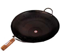 Carbon Steel Wok 17 &quot;