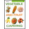 Step by step vegetable and fruit carving