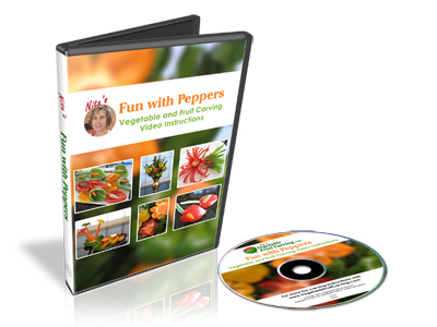 Fun with Peppers, Vegetable Carving DVD