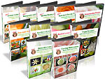 Complete Set of 11 Veg and Fruit Carving DVDs