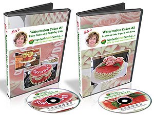 Watermelon Cakes Carving DVD