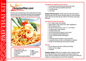 Perfect Pad Thai Kit